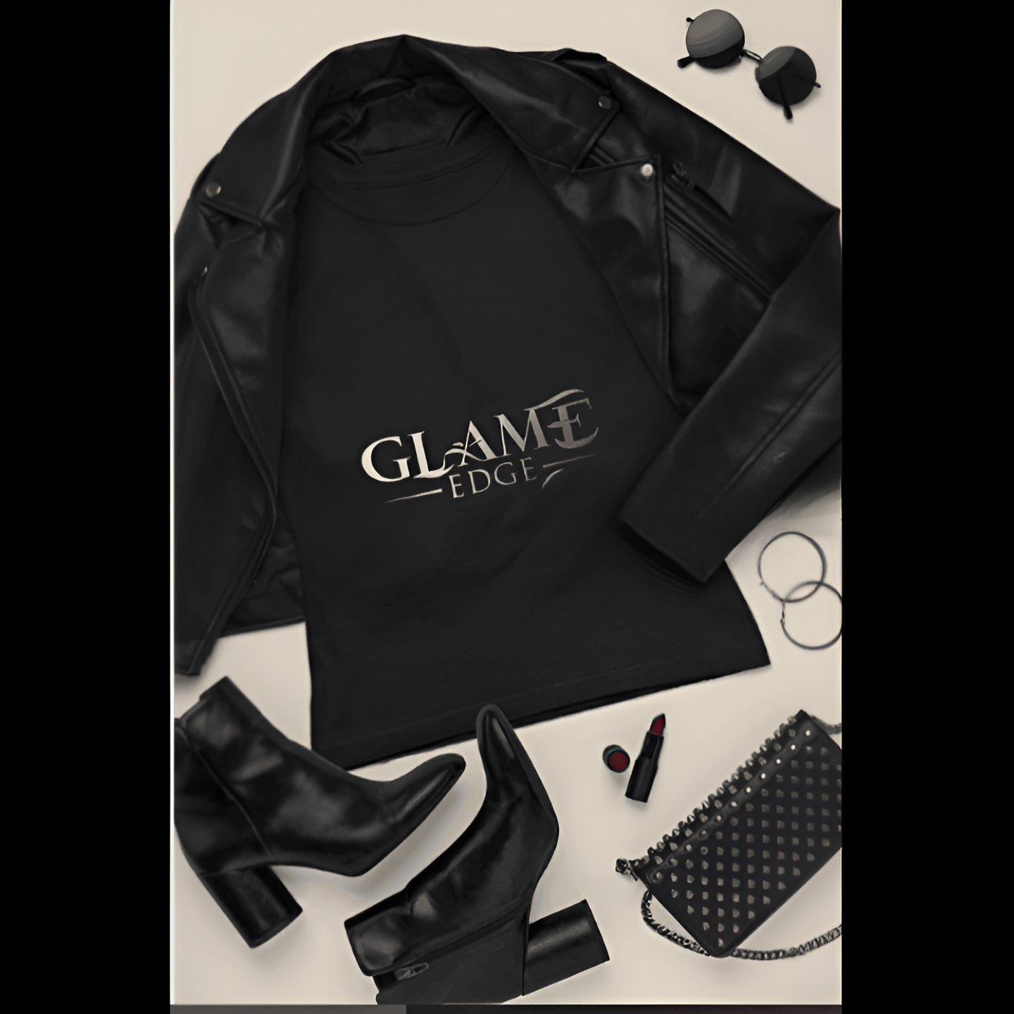 Glame Edge High Quality Round Neck T-Shirt