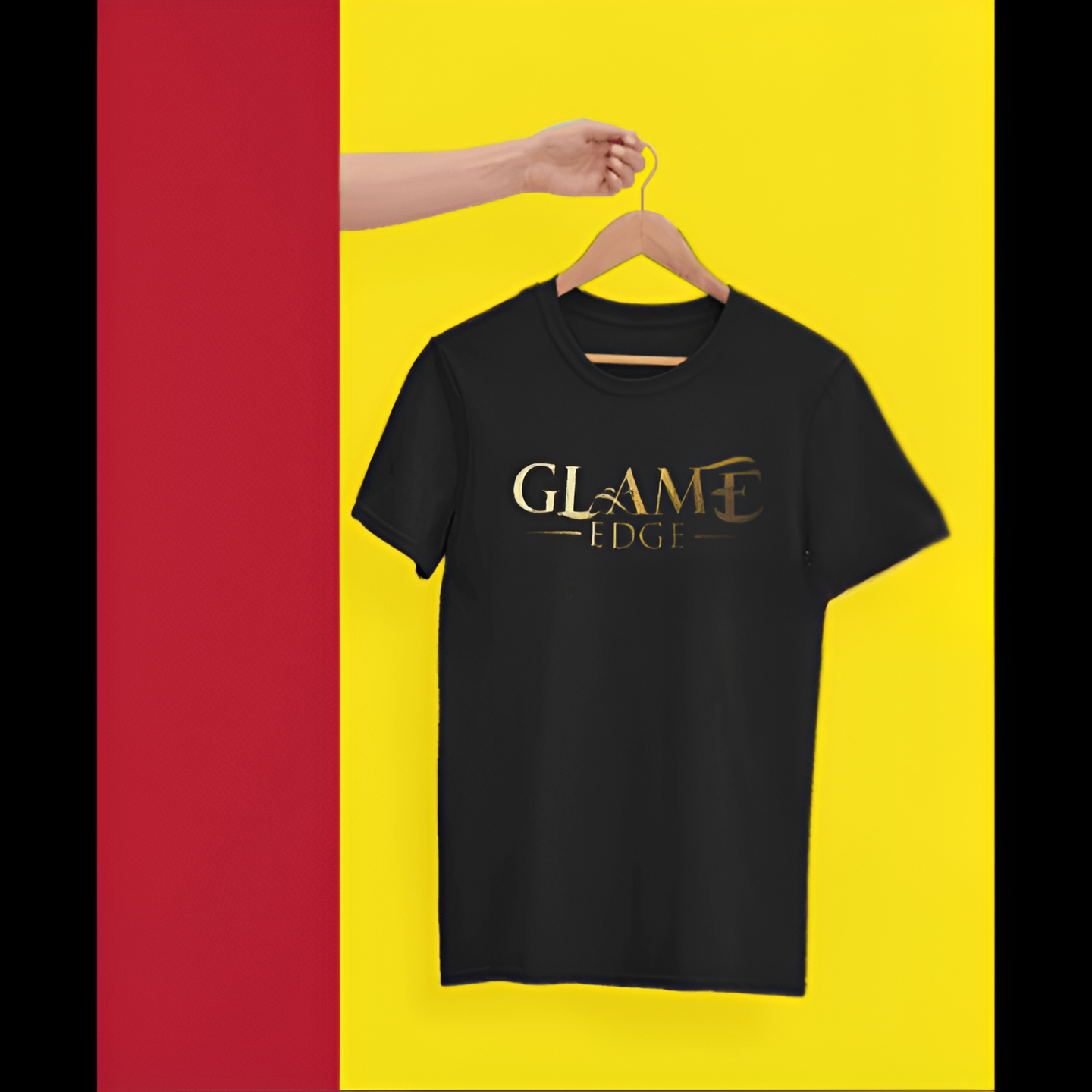 Glame Edge High Quality Round Neck T-Shirt