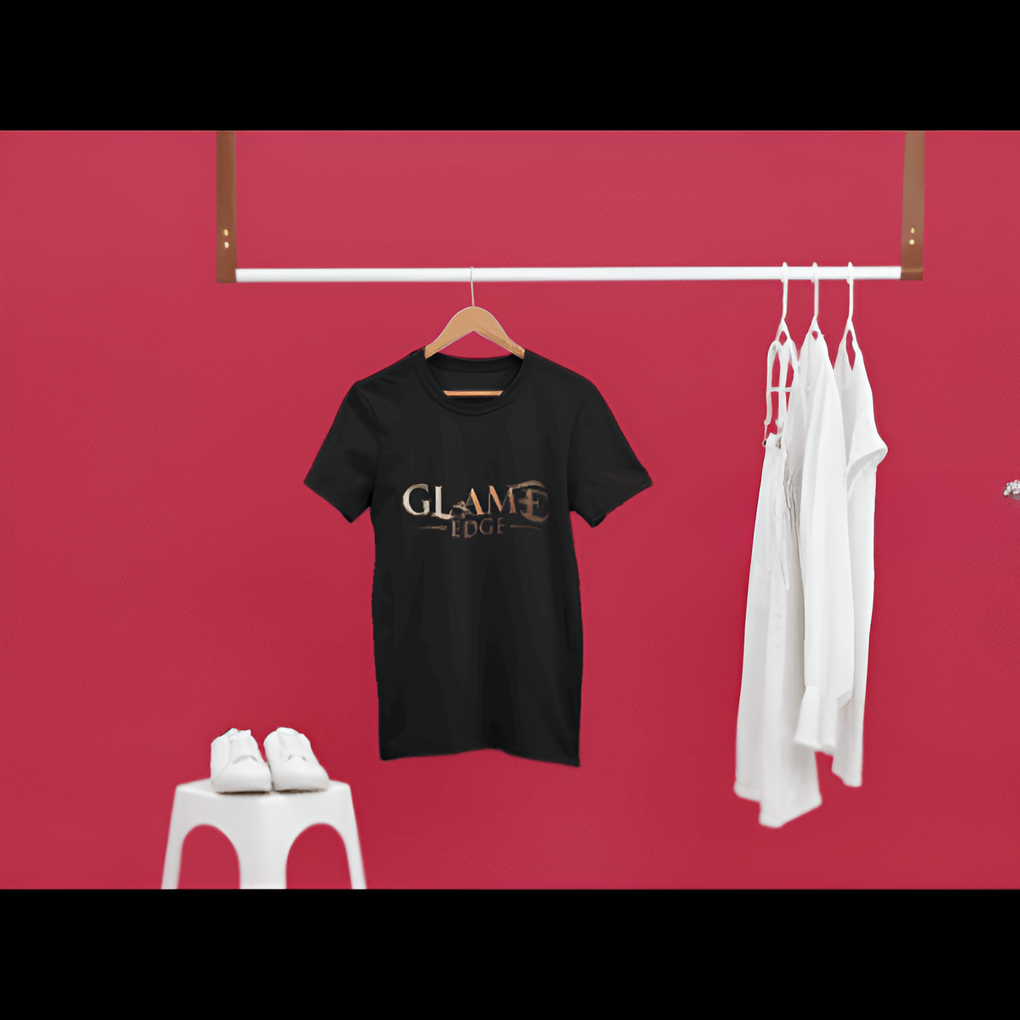 Glame Edge High Quality Round Neck T-Shirt