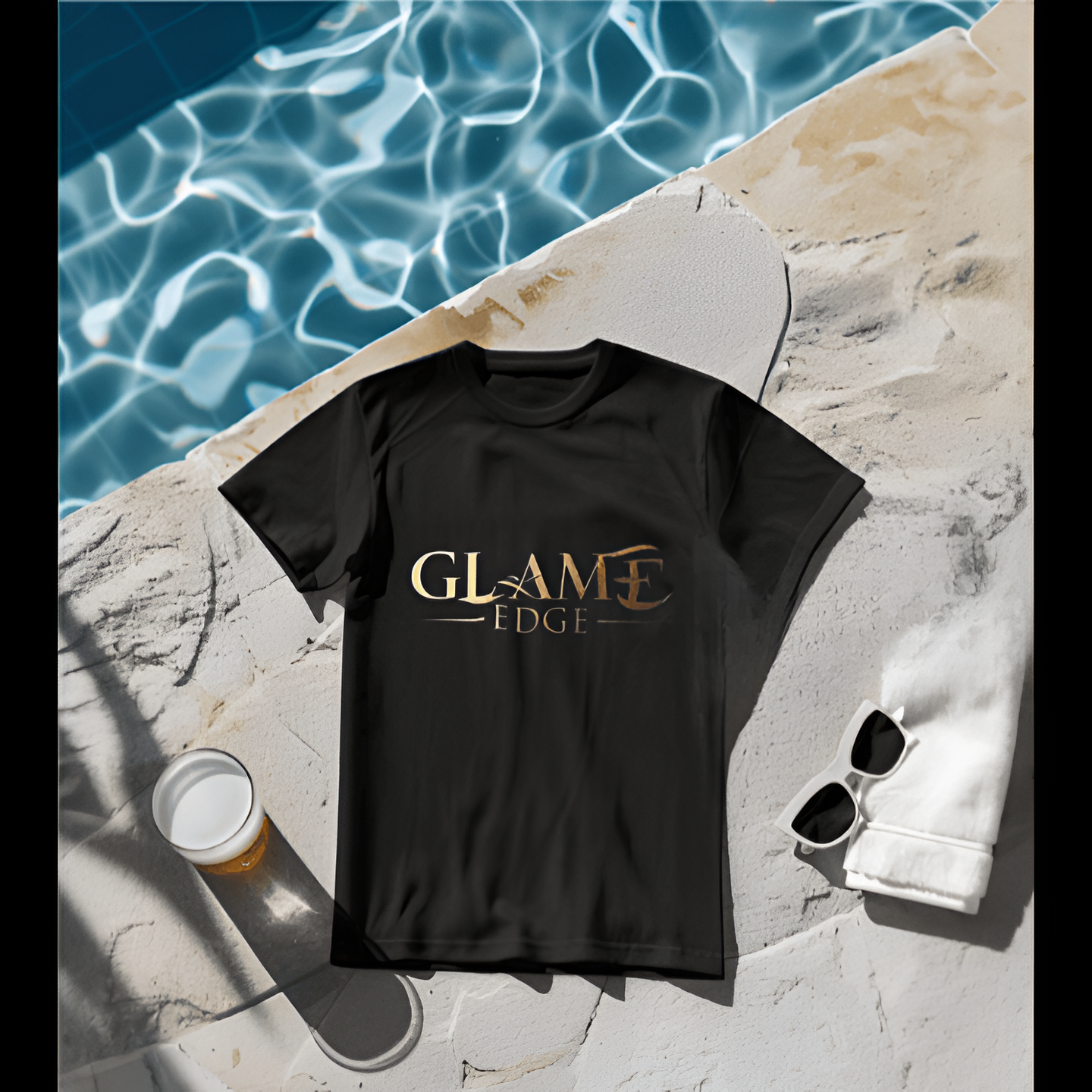 Glame Edge High Quality Round Neck T-Shirt