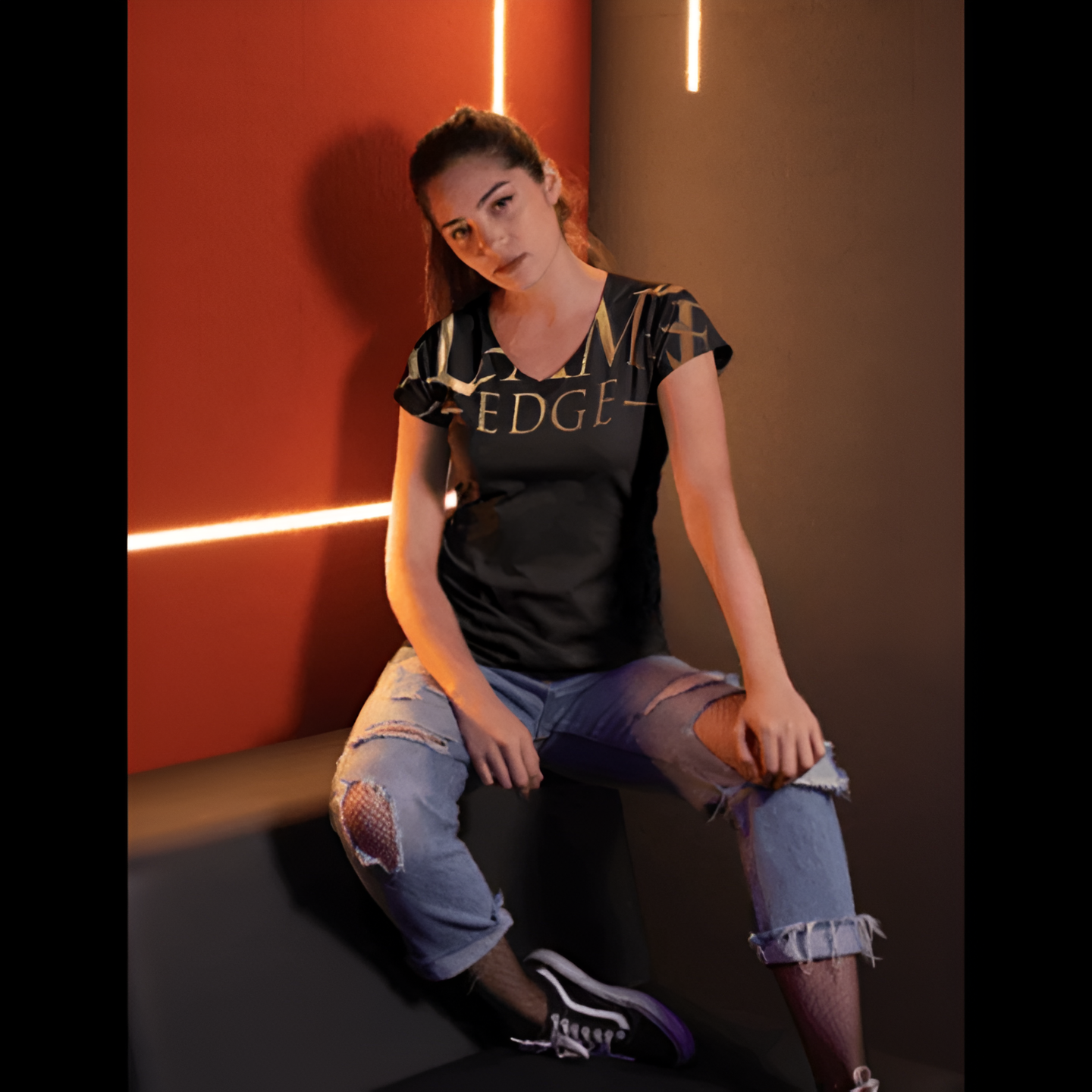 Glame Edge High Quality Round Neck T-Shirt