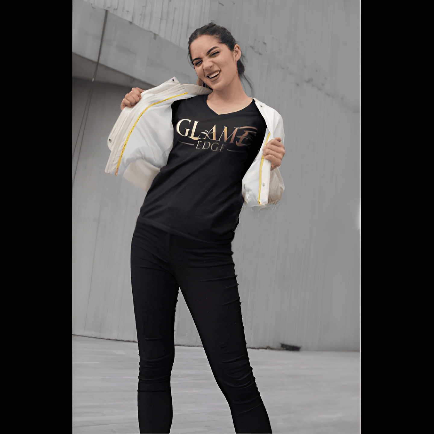 Glame Edge High Quality Round Neck T-Shirt