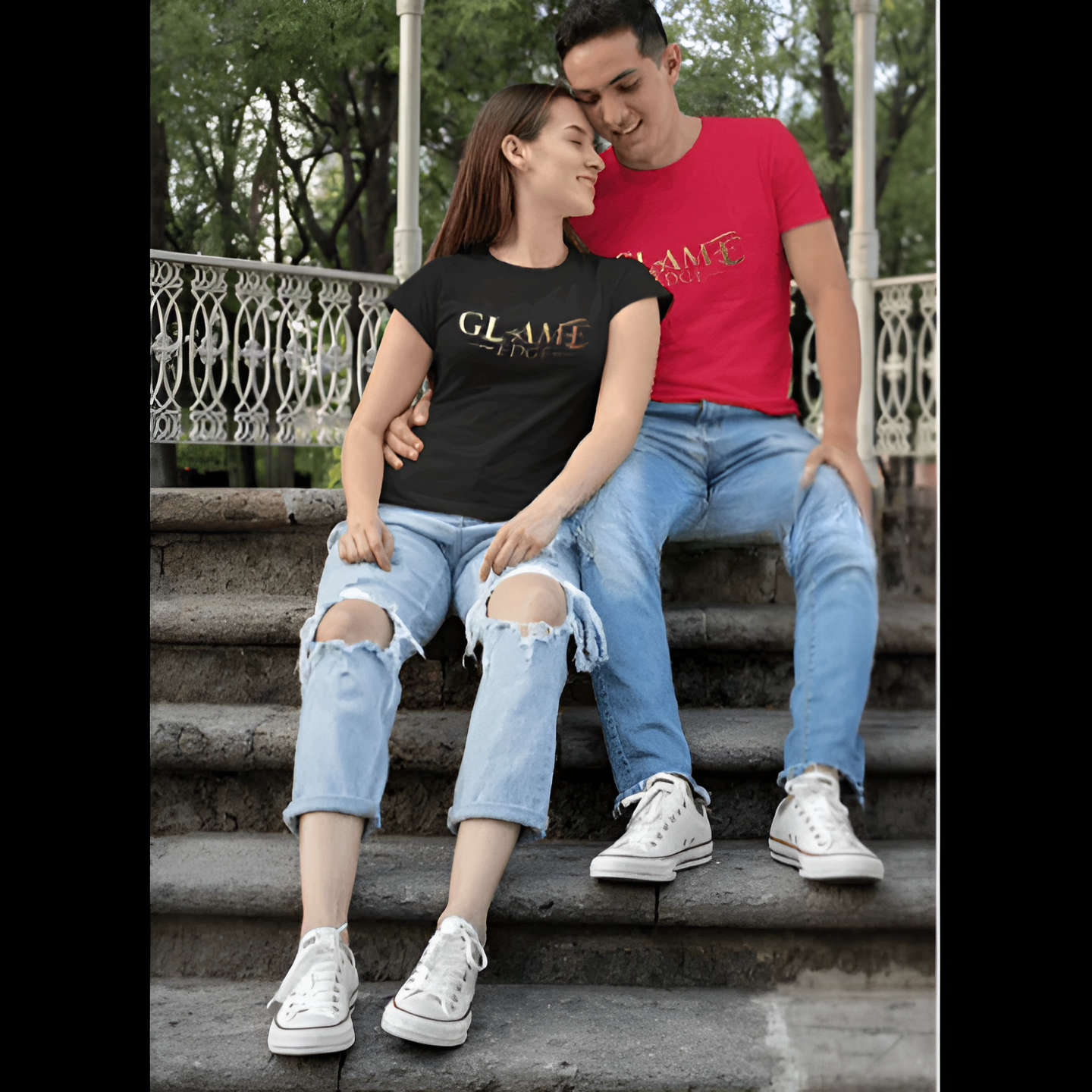 Glame Edge High Quality Round Neck T-Shirt