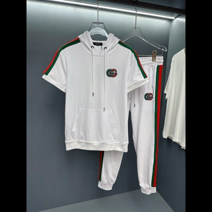 Gucci Unisex Hoodie Tracks Suits