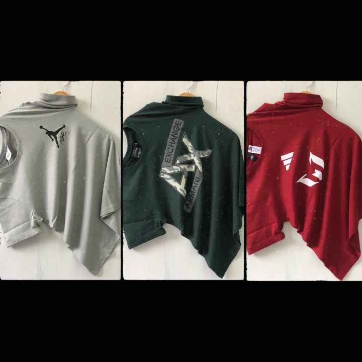 Mix Brands Combos set of 3 Round Neck T-Shirts