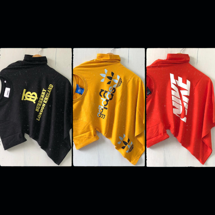 Mix Brands Combos set of 3 Round Neck T-Shirts