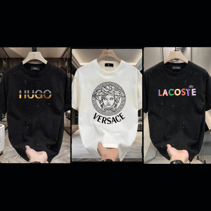 MIx Brands Combos set of 3 Round Neck T-Shirts