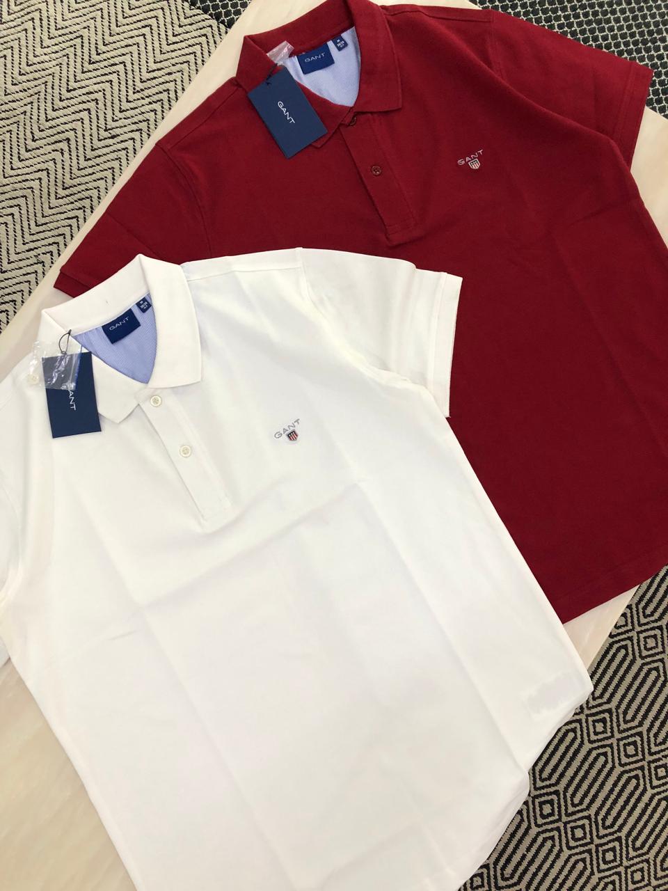 Gant Premium Cotton Lycra Polos