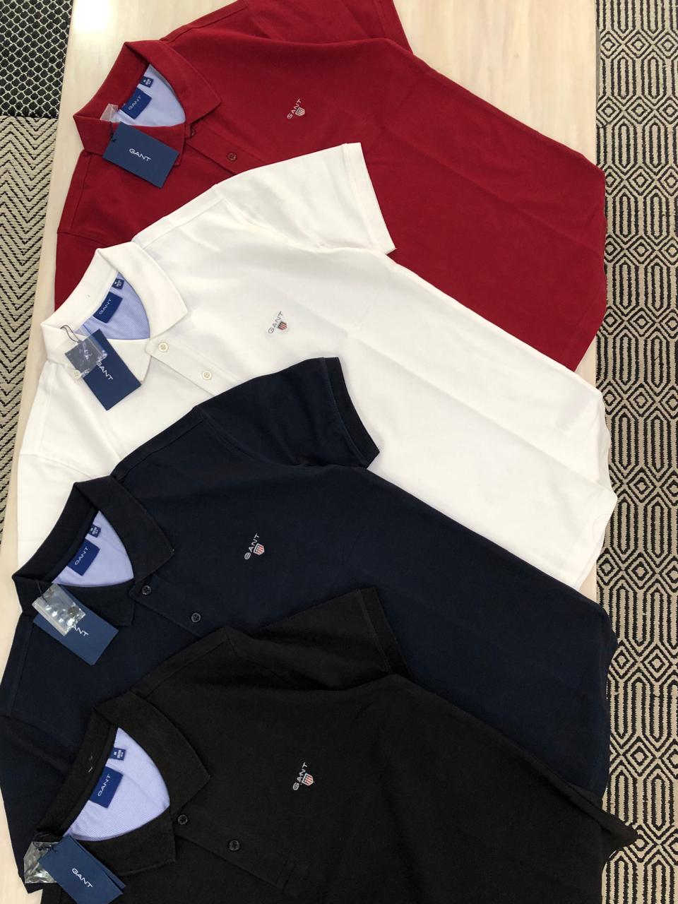 Gant Premium Cotton Lycra Polos