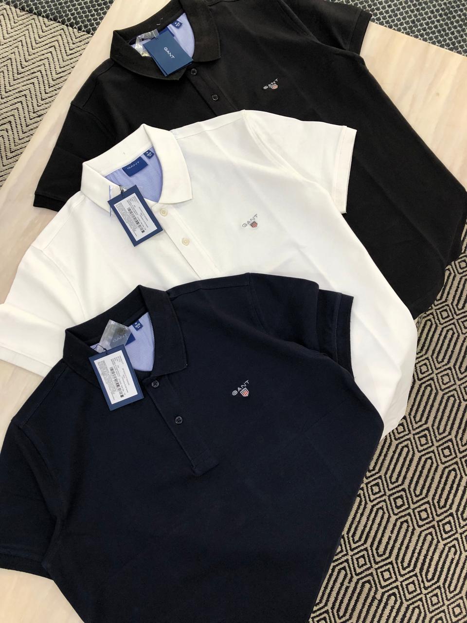 Gant Premium Cotton Lycra Polos