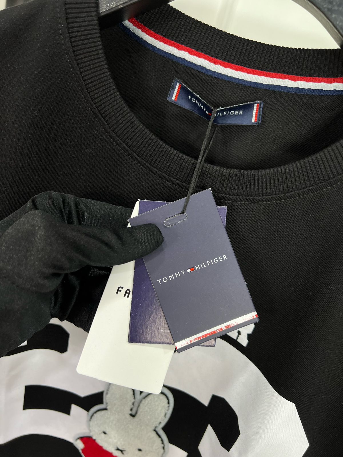 Tommy Heavy Eco Cotton With Lycra Round Neck Oversize T-Shirt