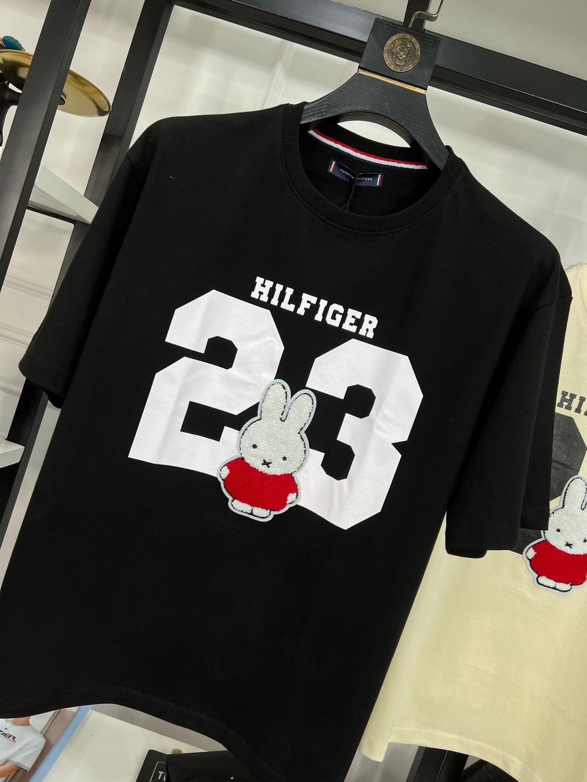 Tommy Heavy Eco Cotton With Lycra Round Neck Oversize T-Shirt