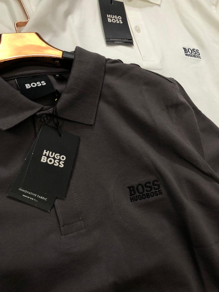Hugo Boss Premium Cotton Lycra Polos