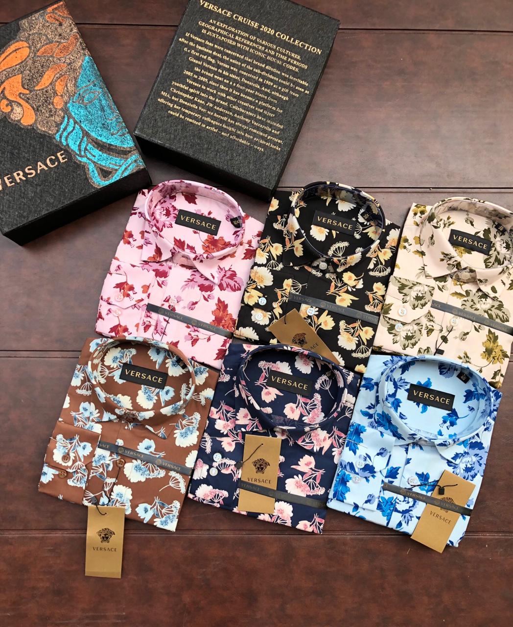 Versace Exclusive Printed Shirts