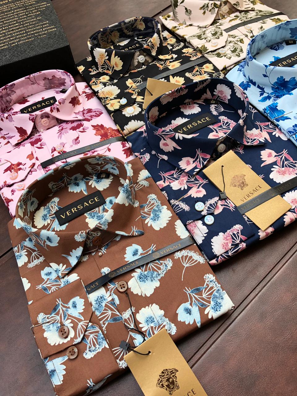 Versace Exclusive Printed Shirts