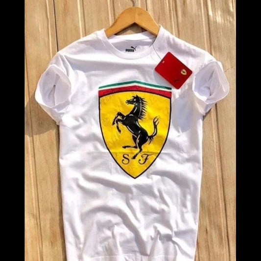 Ferrari Round Neck T-Shirt