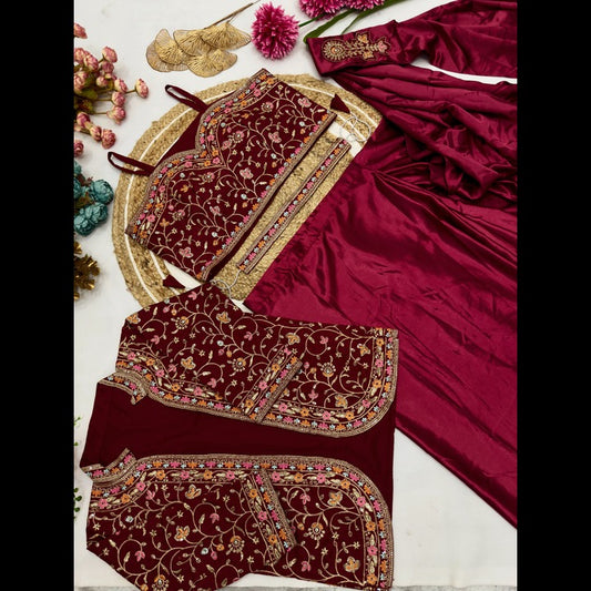 Ready To Wear Saree With Jacket Saree Design Launch