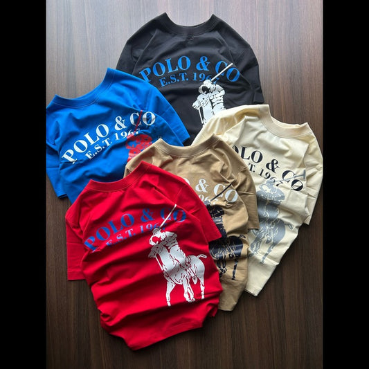 US Polo Round Neck T-Shirts