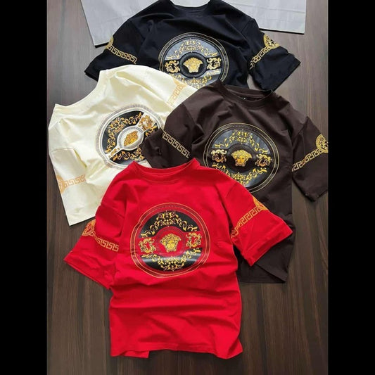 Versace Round Neck T-Shirts