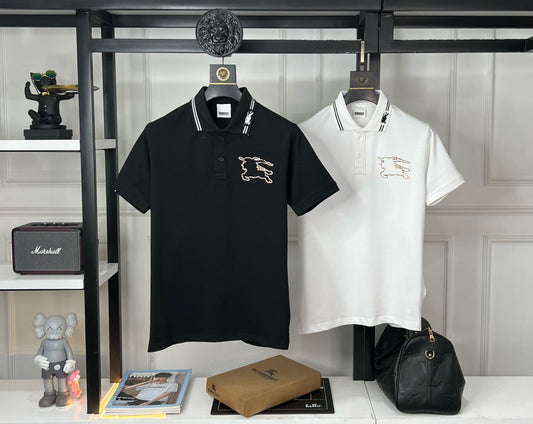 Burberry Premium Cotton Lycra Polos