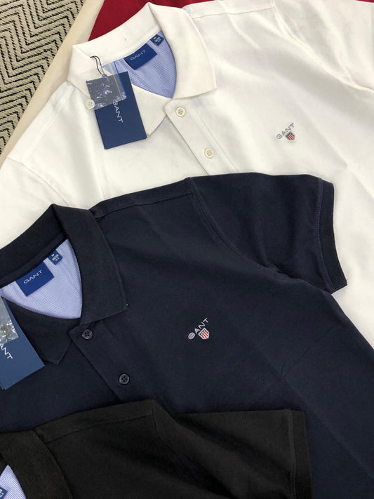 Gant Premium Cotton Lycra Polos