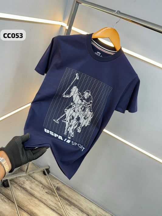 US Polo Combos set of 3 Round Neck T-Shirts