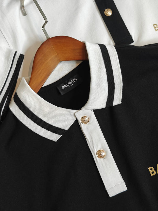 Balmain Premium Collar T-Shirts