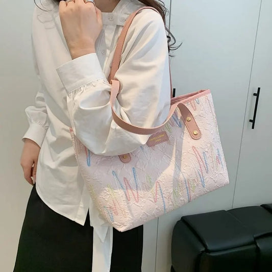 NEW IMPORTED VERY BEAUTIFUL DESIGNER & CLASSY WITH BEAUTIFUL TOTE BAG