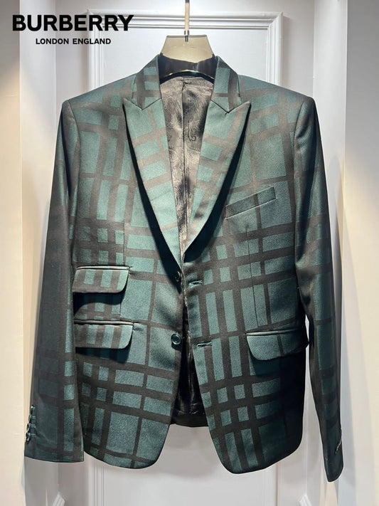 BURBERRY CHECKS IMPORTED BLAZERS