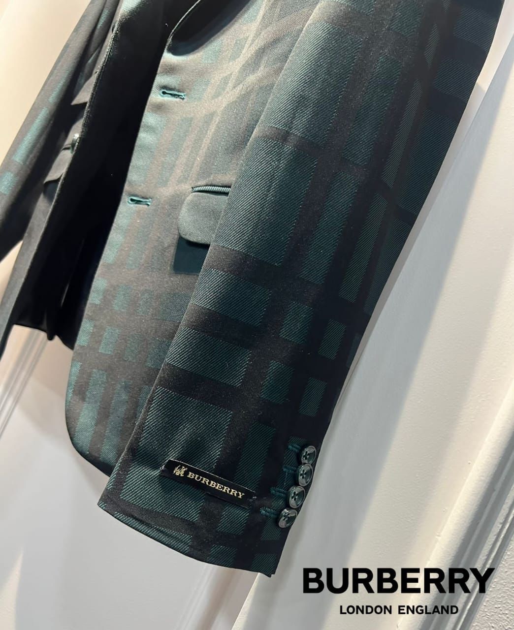 BURBERRY CHECKS IMPORTED BLAZERS