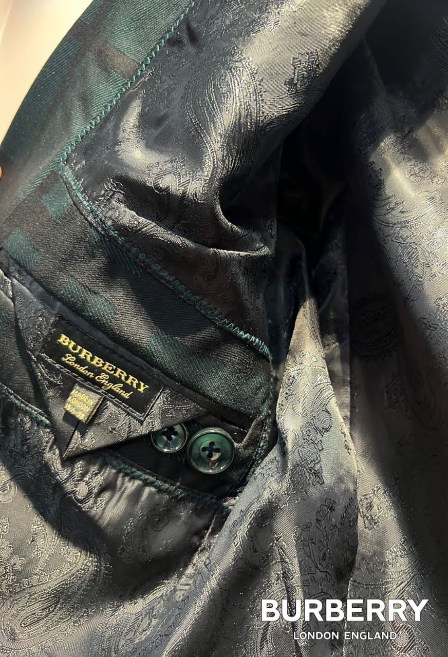 BURBERRY CHECKS IMPORTED BLAZERS